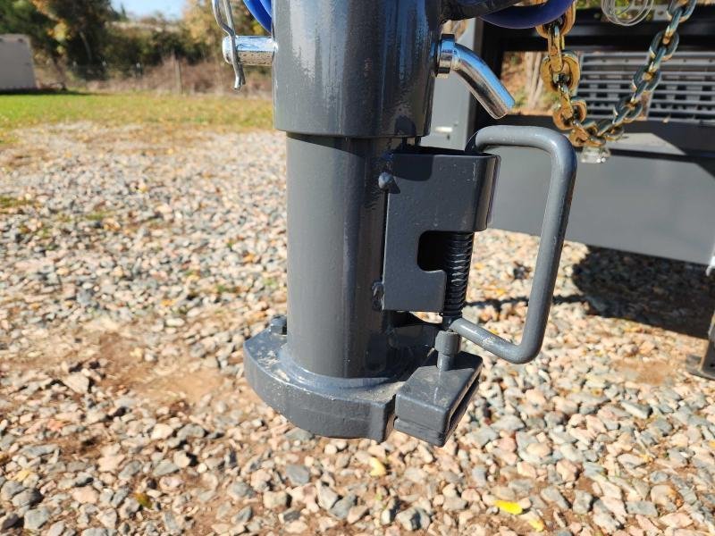2026 Lamar 102x25 20k Gooseneck Deckover W/ Rhino Ramps, Winch Plate, Torque Tube and Under-Frame Br