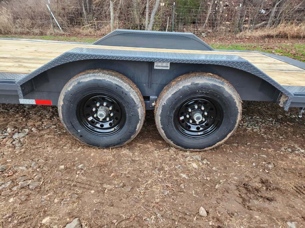 2026 Lamar 102x22 14k Equipment Hauler w/ Slide-In Ramps and Rear Support Jacks