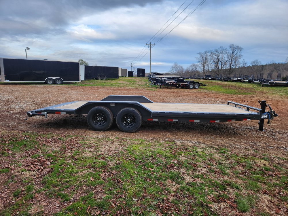 2026 Lamar 102x22 14k Equipment Hauler w/ Slide-In Ramps and Rear Support Jacks