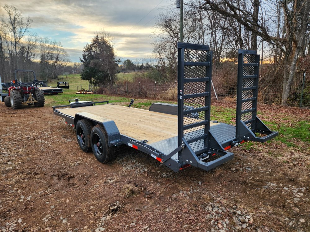 2026 Lamar 83x20 16k Equipment Hauler W/ Toolbox and Stand-Up Ramps