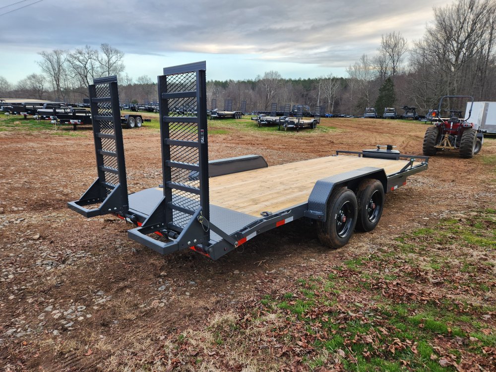 2026 Lamar 83x20 16k Equipment Hauler W/ Toolbox and Stand-Up Ramps