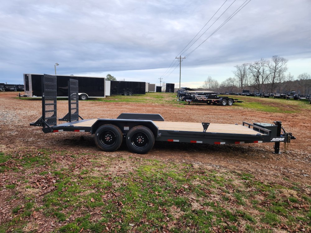 2026 Lamar 83x20 16k Equipment Hauler W/ Toolbox and Stand-Up Ramps