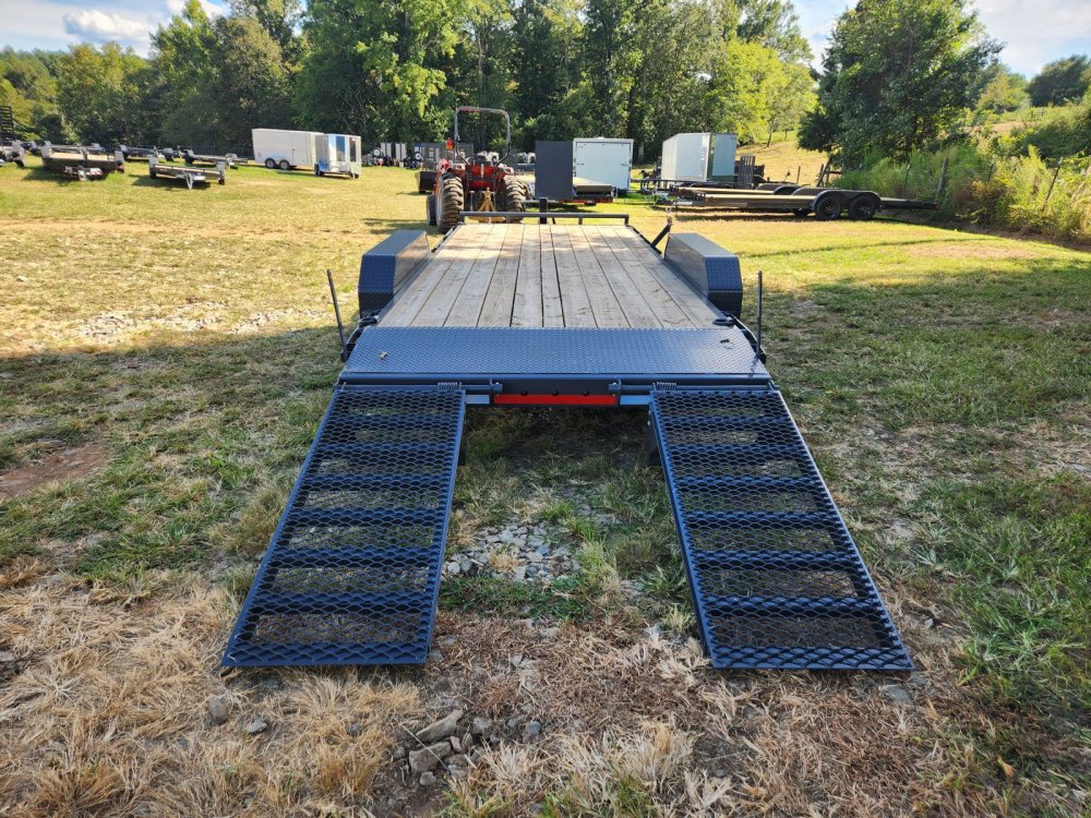 2026 Lamar Trailers 83x20 14k Equipment Hauler w/ Stand-Up Ramps