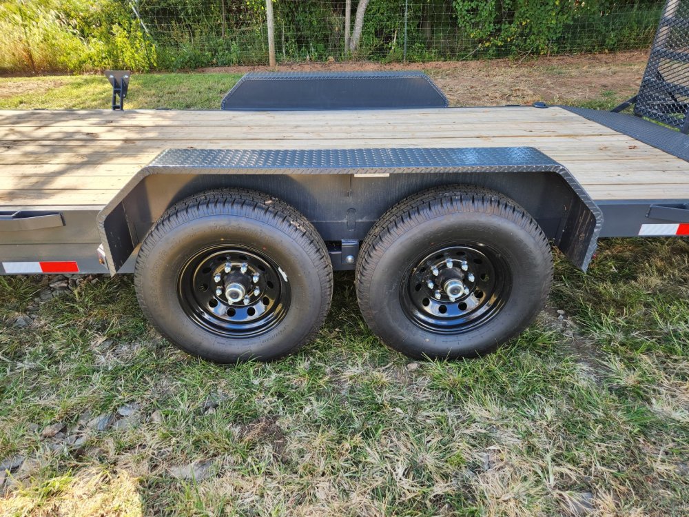 2026 Lamar Trailers 83x20 14k Equipment Hauler w/ Stand-Up Ramps