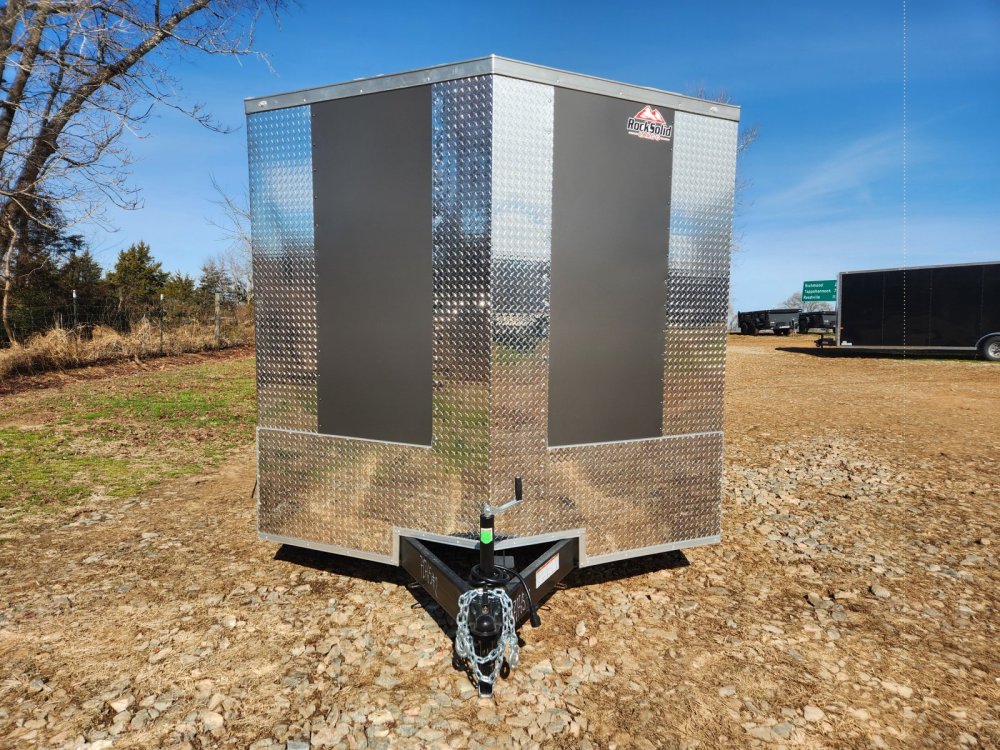 2026 Rock Solid Cargo 8.5x24 10k Enclosed w/ 7' Interior, Polycore Metal, Semi-Screwless Upgrade and