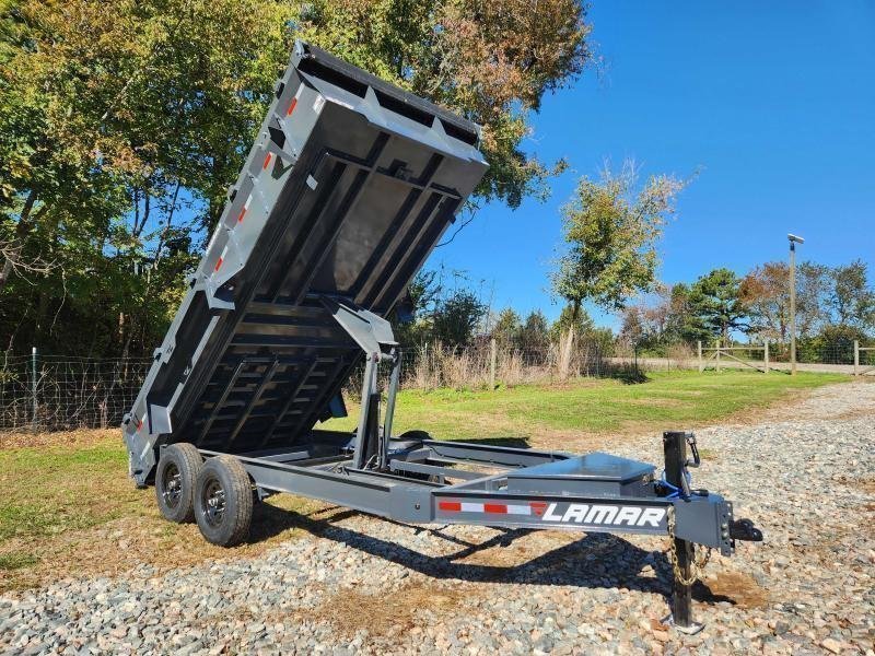 2027 Lamar 7x16 14k Dump w/ 24" Sides