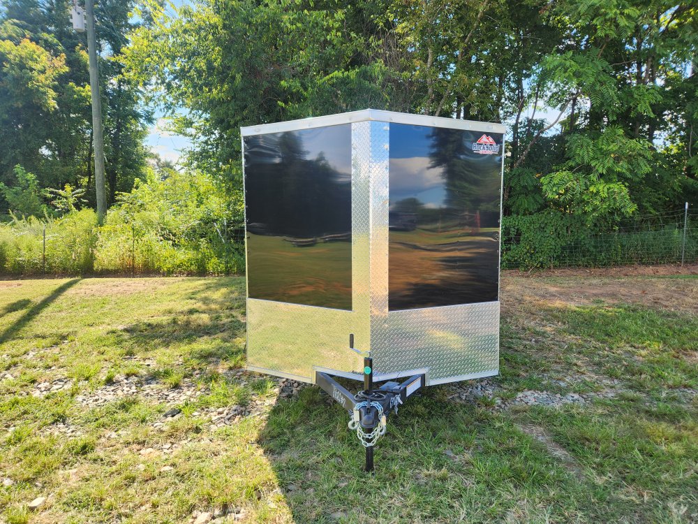 2026 Rock Solid Cargo 7X14 7K Enclosed w/ Semi-Screwless Upgrade and Polycore Metal Upgrade