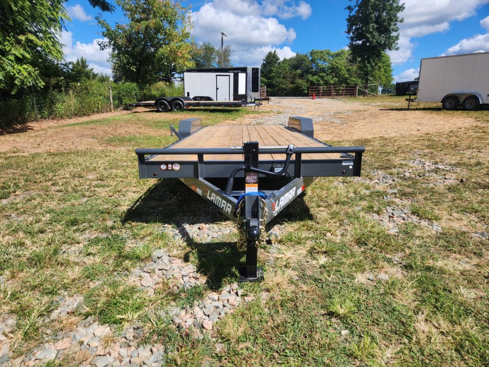 2026 Lamar 83X22 14K Equipment Hauler w/ Slide-In Ramps