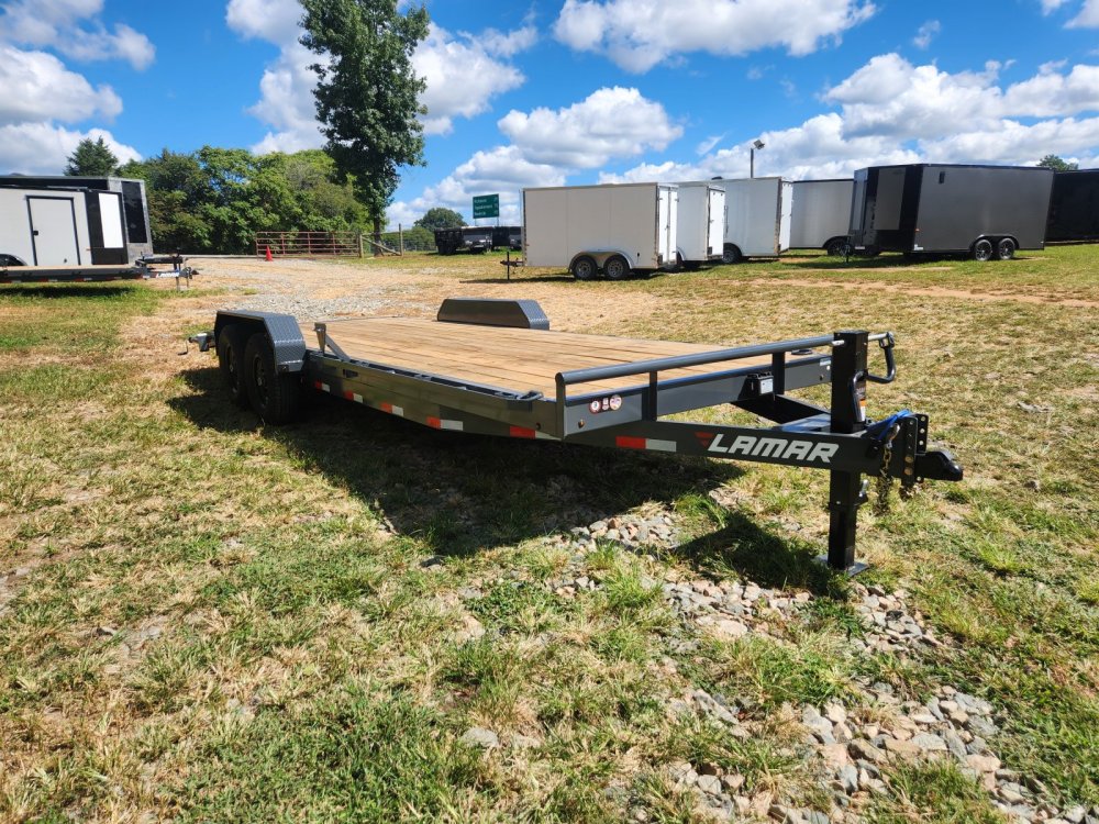 2026 Lamar 83X22 14K Equipment Hauler w/ Slide-In Ramps