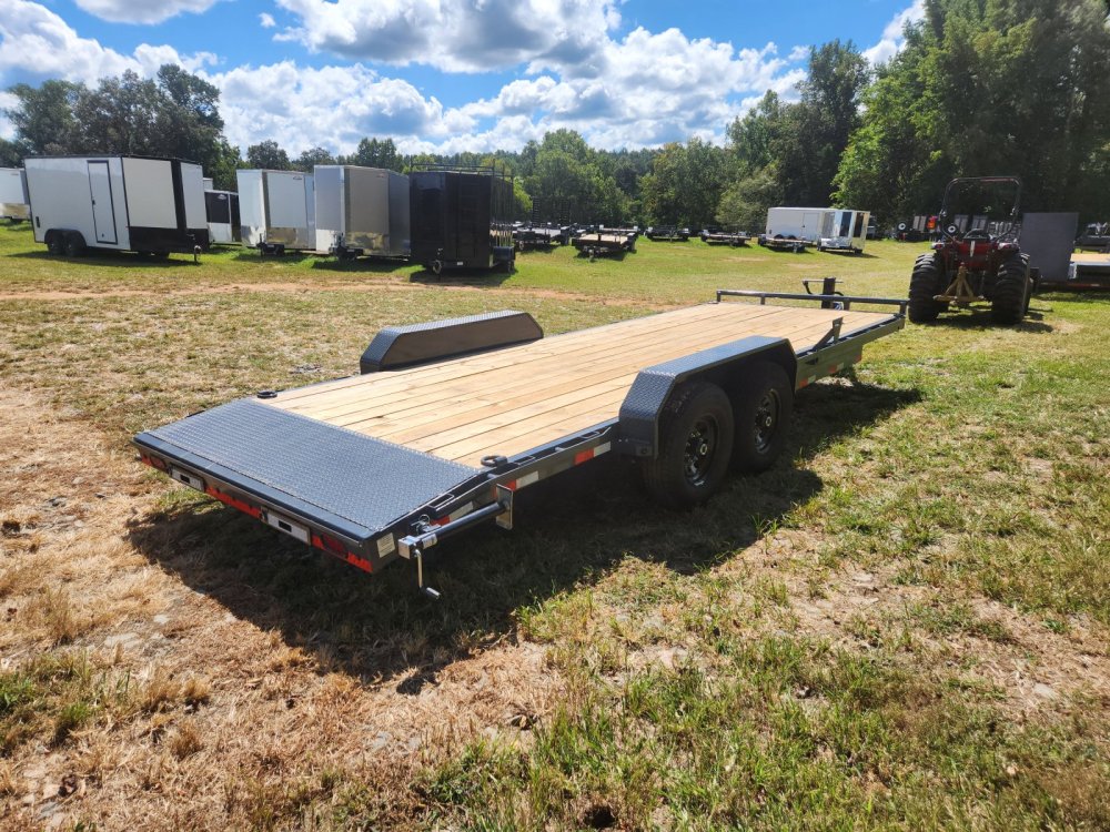 2026 Lamar 83X22 14K Equipment Hauler w/ Slide-In Ramps