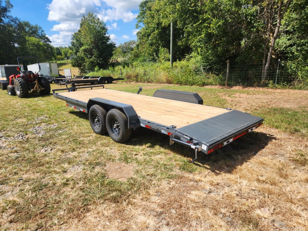 2026 Lamar 83X22 14K Equipment Hauler w/ Slide-In Ramps