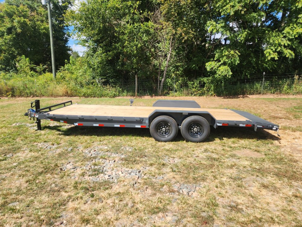 2026 Lamar 83X22 14K Equipment Hauler w/ Slide-In Ramps