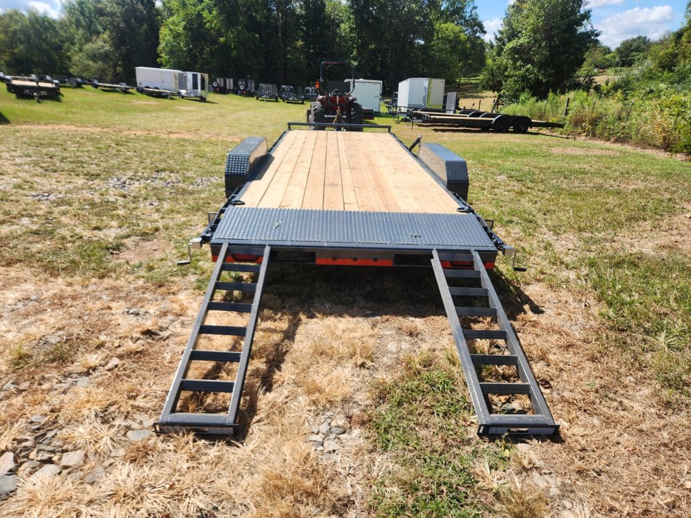 2026 Lamar 83X22 14K Equipment Hauler w/ Slide-In Ramps