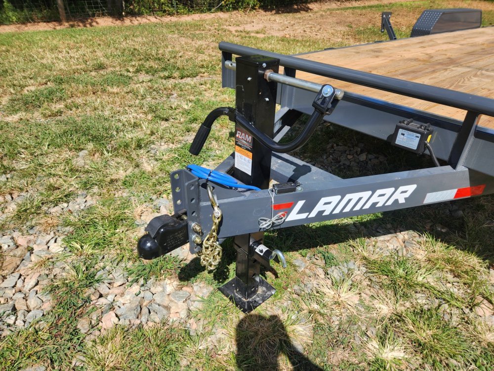 2026 Lamar 83X22 14K Equipment Hauler w/ Slide-In Ramps