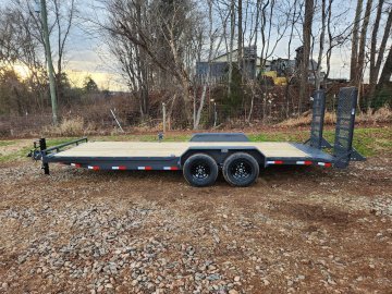 2026 Lamar 83X22 14K Equipment Hauler w/ Stand-Up Ramps