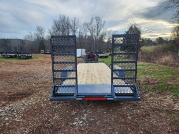 2026 Lamar 83X22 14K Equipment Hauler w/ Stand-Up Ramps