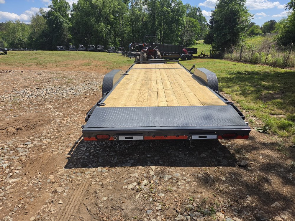 2026 Lamar 83x24 10k Car Hauler w/ Toolbox, Winch Plate and Rear Support Jacks