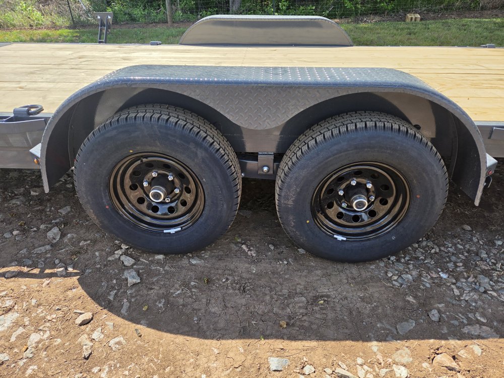 2026 Lamar 83x24 10k Car Hauler w/ Toolbox, Winch Plate and Rear Support Jacks