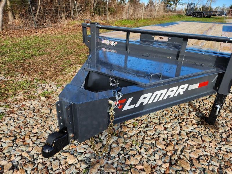 2025 Lamar 102x26 21k Deckover Tilt w/ Solar Charger and Winch Plate