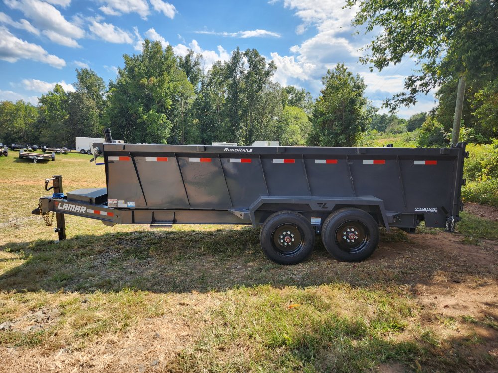 2026 Lamar 7X16 16K Telescopic Dump w/ 36" Sides