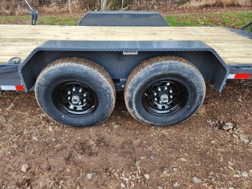 2026 Lamar 83X22 14K Equipment Hauler w/ Stand-Up Ramps