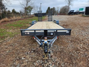 2026 Lamar 83X22 14K Equipment Hauler w/ Stand-Up Ramps