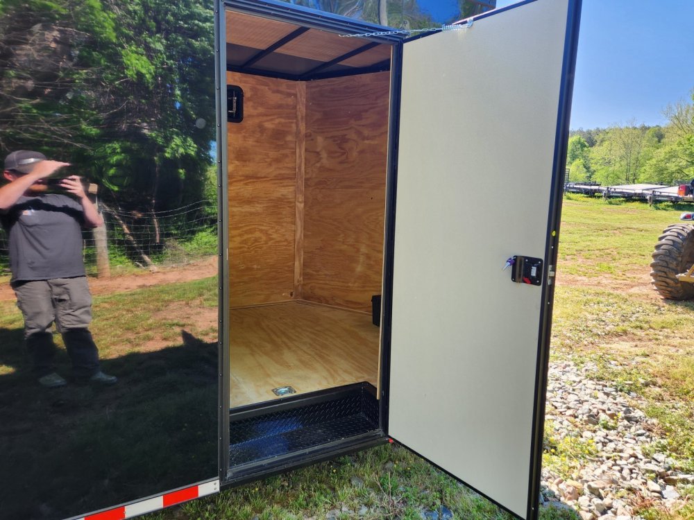 2026 Rock Solid 8.5x28 14k Enclosed w/ Blackout Special Package, (.080) Polycore Metal Upgrade, Semi