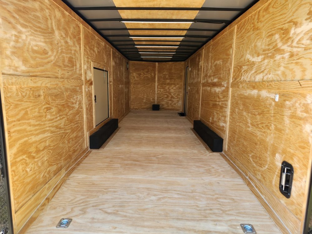 2026 Rock Solid 8.5x28 14k Enclosed w/ Blackout Special Package, (.080) Polycore Metal Upgrade, Semi