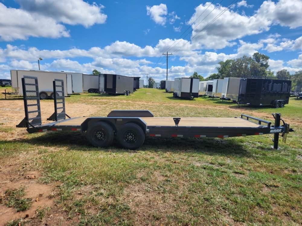 2026 Lamar 83X22 14K Equipment Hauler w/ Stand-Up Ramps