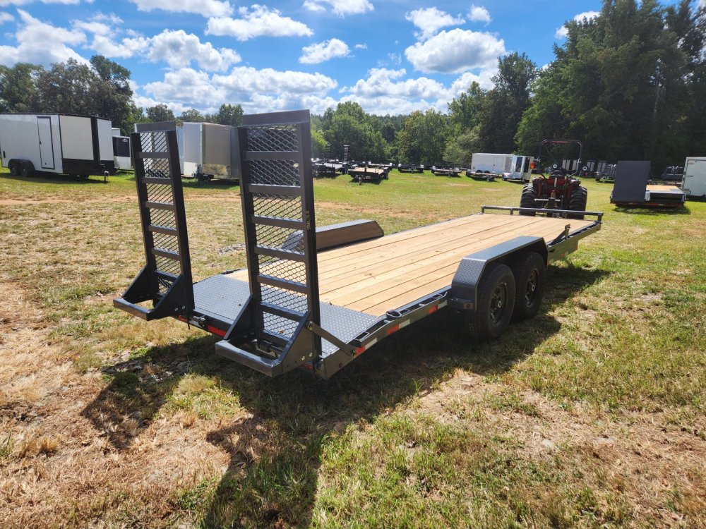 2026 Lamar 83X22 14K Equipment Hauler w/ Stand-Up Ramps