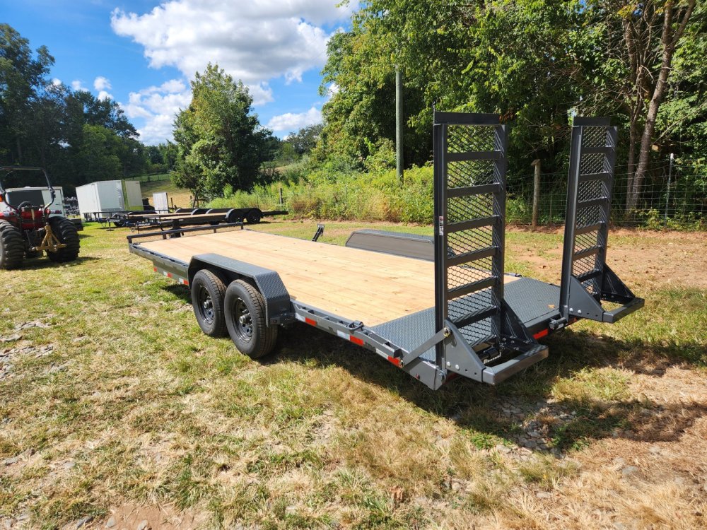 2026 Lamar 83X22 14K Equipment Hauler w/ Stand-Up Ramps