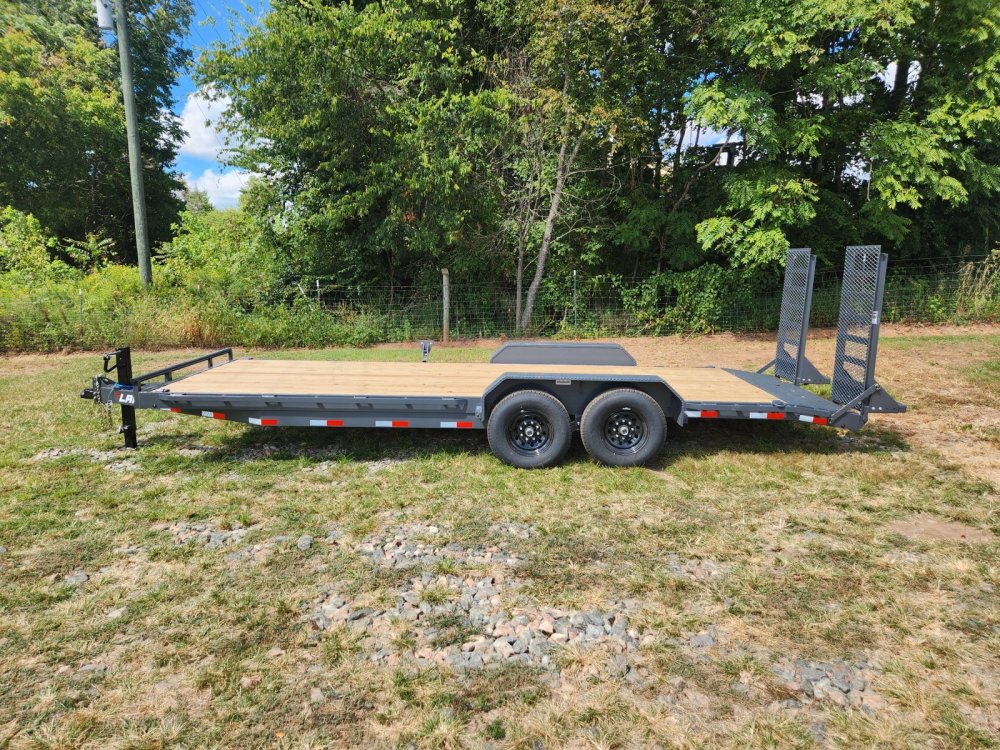 2026 Lamar 83X22 14K Equipment Hauler w/ Stand-Up Ramps