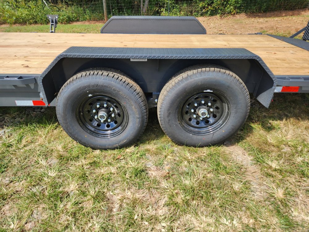 2026 Lamar 83X22 14K Equipment Hauler w/ Stand-Up Ramps