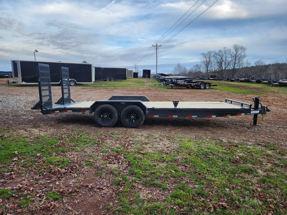 2026 Lamar 83X22 14K Equipment Hauler w/ Stand-Up Ramps