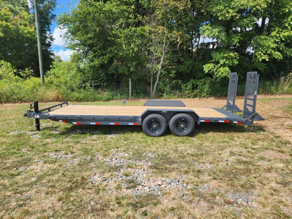 2026 Lamar 83X22 14K Equipment Hauler w/ Stand-Up Ramps