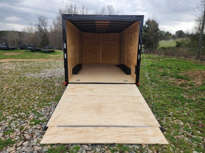 2026 Rock Solid Cargo 8.5x16 10k Enclosed w/ Blackout Special Package, 7' Interior Height, Semi-Scre