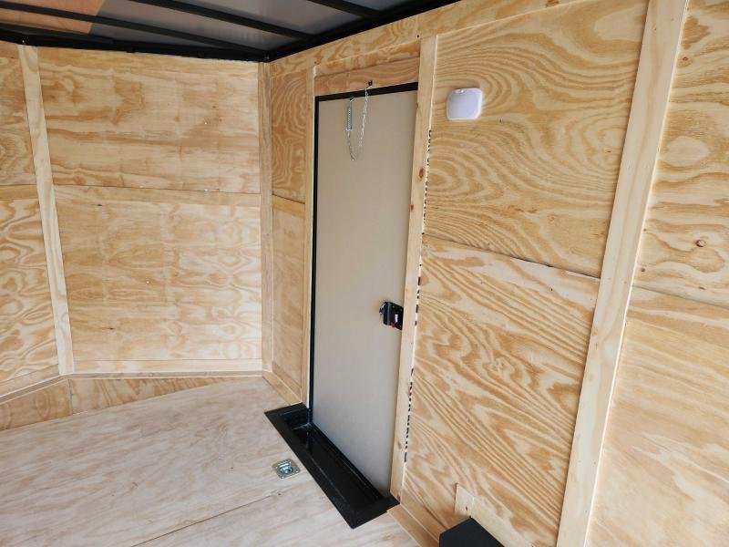 2026 Rock Solid Cargo 8.5x16 10k Enclosed w/ Blackout Special Package, 7' Interior Height, Semi-Scre
