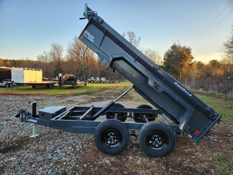 2026 Lamar 5X10 7K Mini Dump w/ 18" Sides
