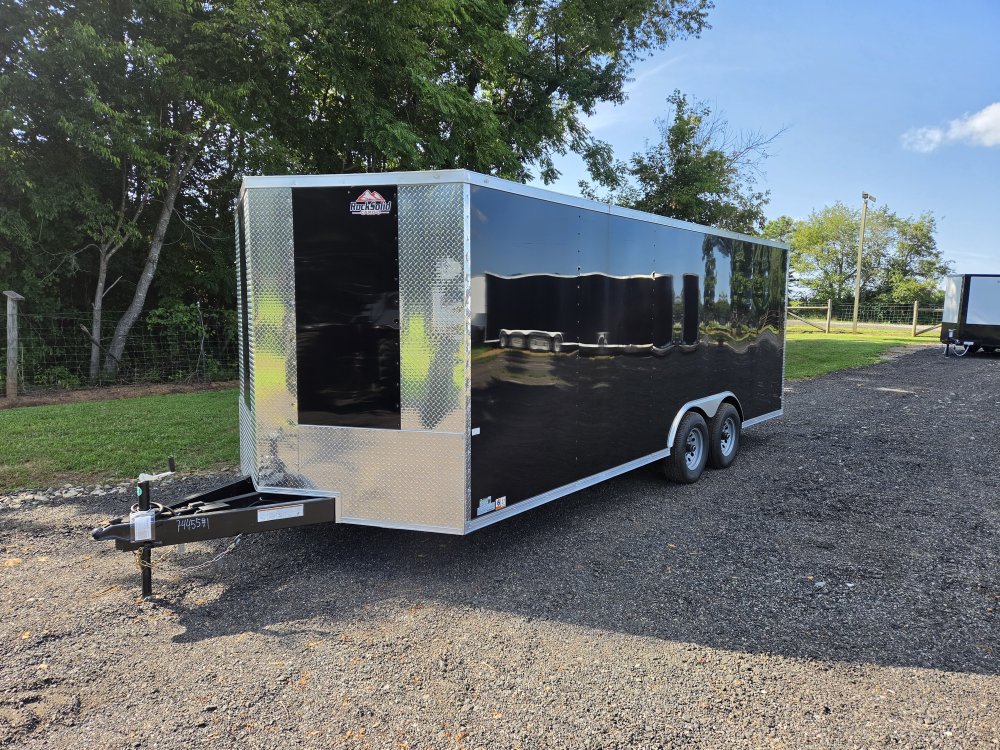 2026 Rock Solid Cargo 8.5x20 10k Enclosed w/ Polycore Metal, Semi-Screwless Upgrade and Extended Ton