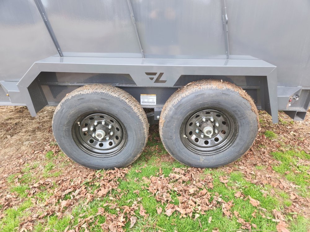2027 Lamar 7x14 14k Telescopic Dump w/ 36" Sides