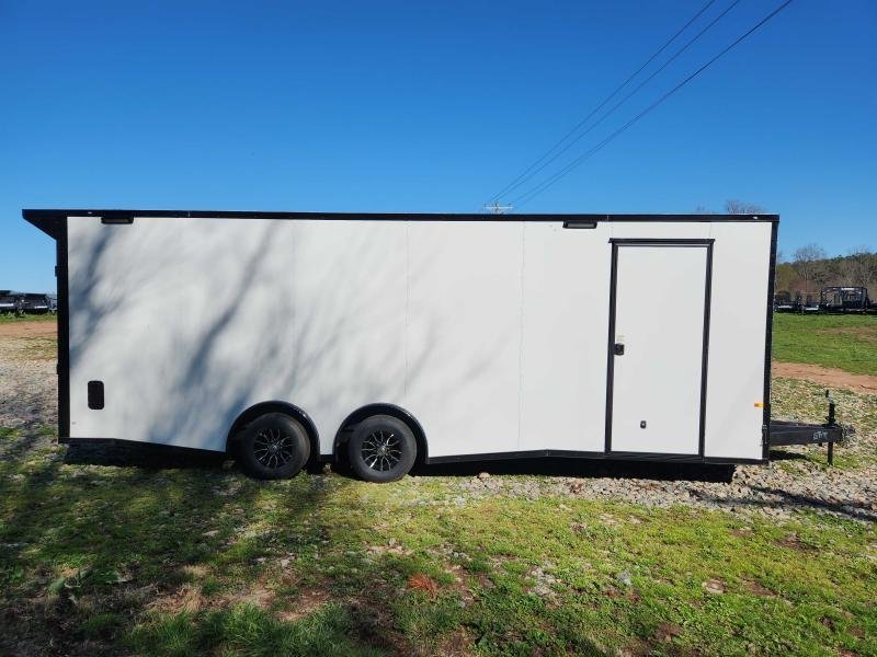 2026 Rock Solid Cargo 8.5x24 10k Enclosed w/ Escape Door, Blackout Special, .080 Polycore Upgrade, S