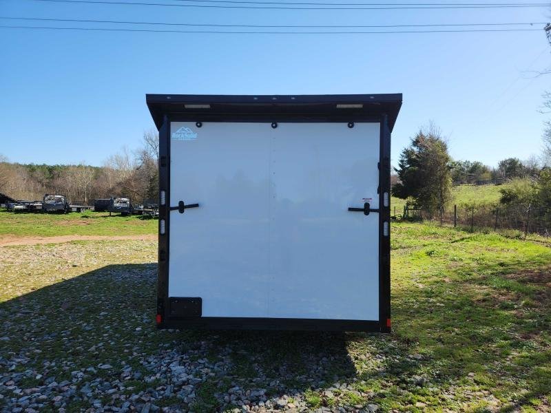 2026 Rock Solid Cargo 8.5x24 10k Enclosed w/ Escape Door, Blackout Special, .080 Polycore Upgrade, S