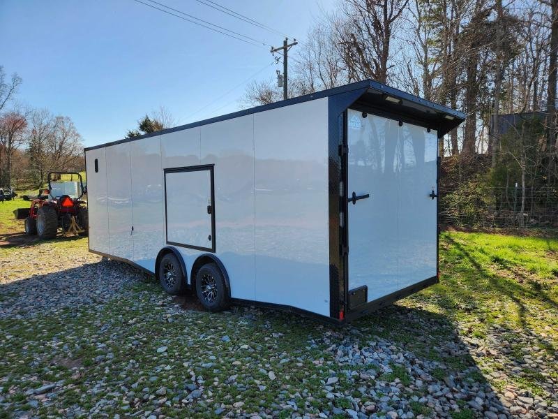 2026 Rock Solid Cargo 8.5x24 10k Enclosed w/ Escape Door, Blackout Special, .080 Polycore Upgrade, S