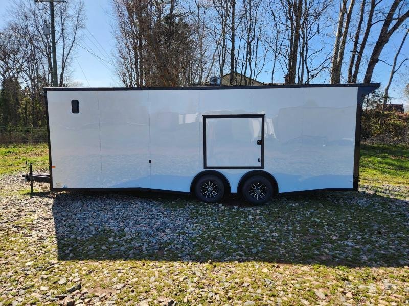 2026 Rock Solid Cargo 8.5x24 10k Enclosed w/ Escape Door, Blackout Special, .080 Polycore Upgrade, S
