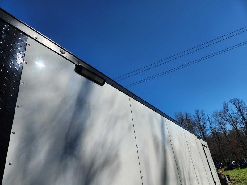 2026 Rock Solid Cargo 8.5x24 10k Enclosed w/ Escape Door, Blackout Special, .080 Polycore Upgrade, S