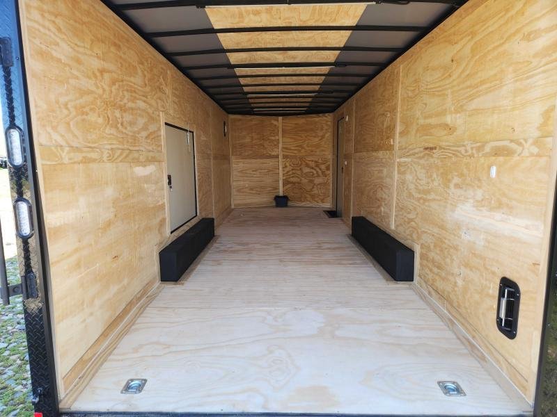 2026 Rock Solid Cargo 8.5x24 10k Enclosed w/ Escape Door, Blackout Special, .080 Polycore Upgrade, S