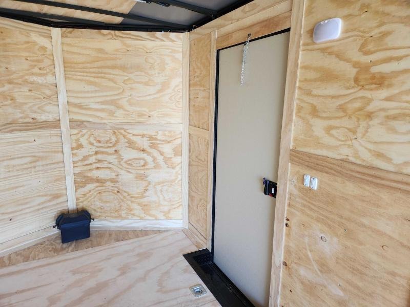 2026 Rock Solid Cargo 8.5x24 10k Enclosed w/ Escape Door, Blackout Special, .080 Polycore Upgrade, S