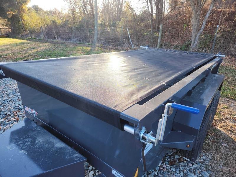 2026 Lamar 5X10 7K Mini Dump W/ Spreader Gate and 18" Sides