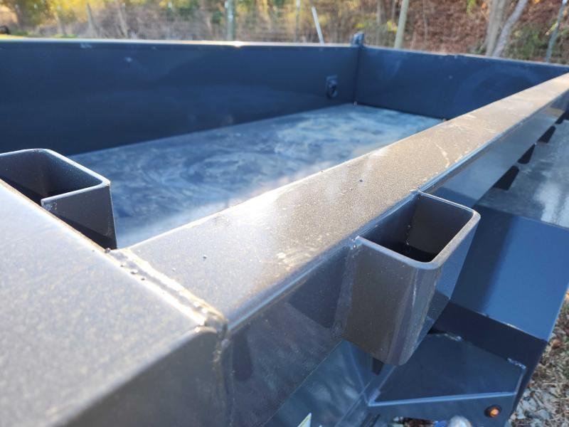 2026 Lamar 5X10 7K Mini Dump W/ Spreader Gate and 18" Sides
