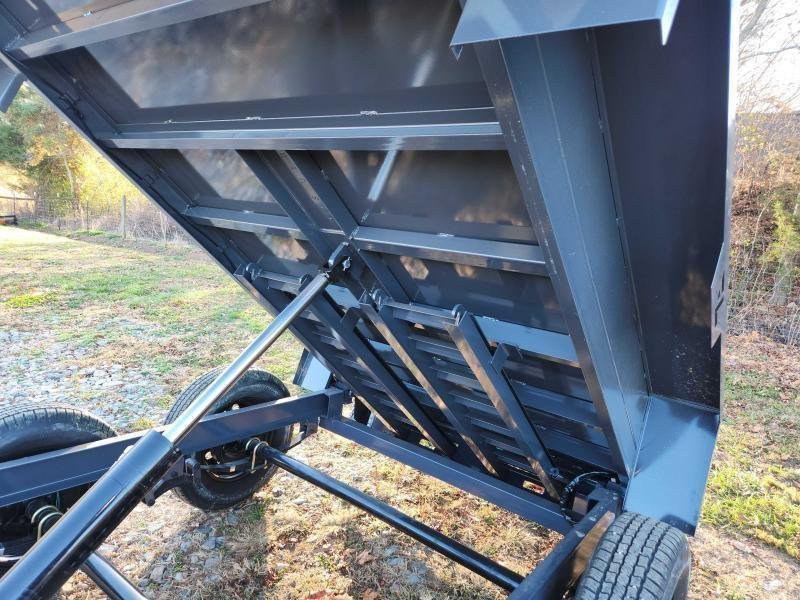 2026 Lamar 5X10 7K Mini Dump W/ Spreader Gate and 18" Sides